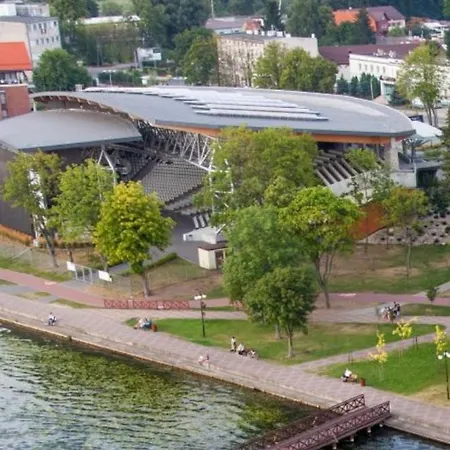 Nad Jeziorem Drwęckim W Ostródzie Z Klimatyzacją Apartamento Ostróda