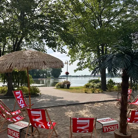 Nad Jeziorem Drwęckim W Ostródzie Z Klimatyzacją Apartamento Ostróda