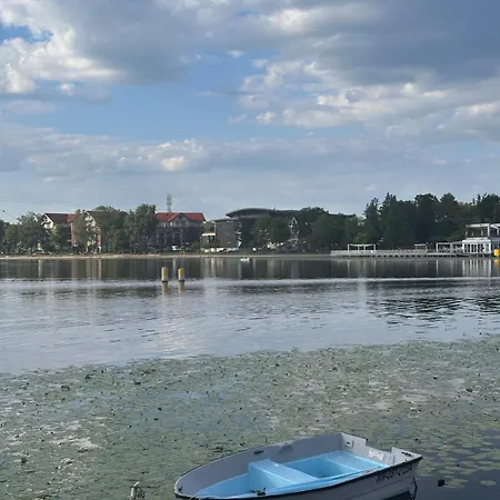 Nad Jeziorem Drwęckim W Ostródzie Z Klimatyzacją Apartamento Ostróda